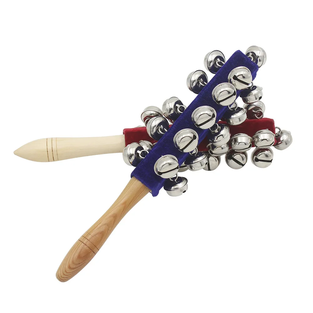 Rainbow Rattle Jingle Handbell Bell Colorful wooden bell Orff instruments Baby Rattles 10 percussion string of bells
Rainbow Rattle Jingle Handbell Bell Colorful wooden bell Orff instruments Baby Rattles 10 percussion string of bells