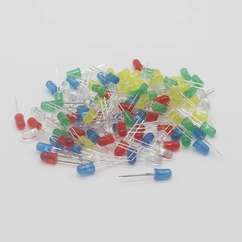 100pcs 5mm LED diode Light Assorted Kit DIY LEDs Set White Yellow Red Green Blue electronic diy kit
100pcs 5mm LED diode Light Assorted Kit DIY LEDs Set White Yellow Red Green Blue electronic diy kit
