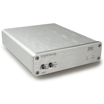 TOPPING D30 DSD Audio Decoder USB DAC Coaxial Optical Fiber XMOS CS4398 24Bit 192KHz amplifier DSD64
TOPPING D30 DSD Audio Decoder USB DAC Coaxial Optical Fiber XMOS CS4398 24Bit 192KHz amplifier DSD64
