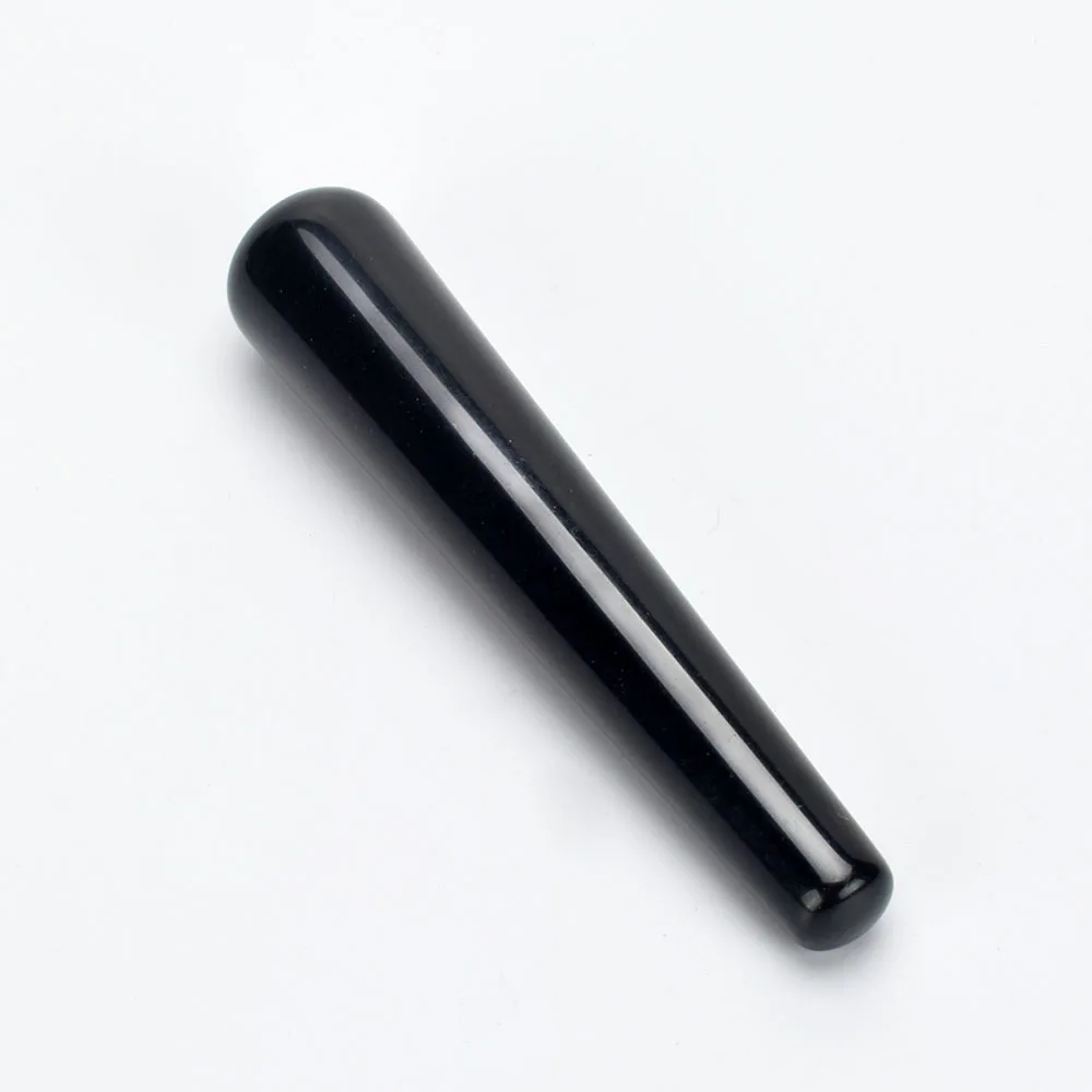 Natural Crystal Massage Wand Black Obsidian GuaSha Stick Pleasure Jade Face Care Roller Engry Stone Massager for Health Care
Natural Crystal Massage Wand Black Obsidian GuaSha Stick Pleasure Jade Face Care Roller Engry Stone Massager for Health Care