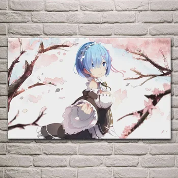 Blossom Girl Maid ReZERO Starting Life in Another World Rem living room home wall art decor wood frame fabric posters KF287
Blossom Girl Maid ReZERO Starting Life in Another World Rem living room home wall art decor wood frame fabric posters KF287