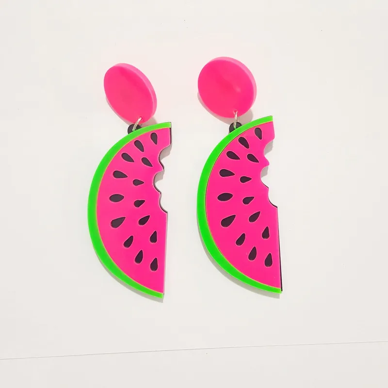 Fashion Acrylic Fruist Dangle Earring Woman's night club Accessories Summer's taste
Fashion Acrylic Fruist Dangle Earring Woman's night club Accessories Summer's taste