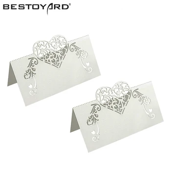 50pcs Laser Cut Heart Shape Table Name Card Place Card Wedding Party Decoration Favor
50pcs Laser Cut Heart Shape Table Name Card Place Card Wedding Party Decoration Favor