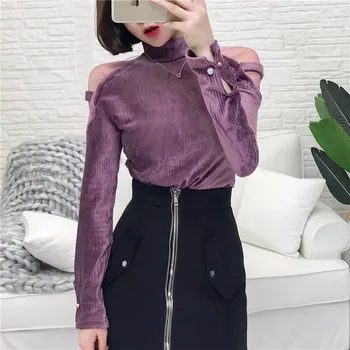 lace mesh yarn splice golden velvet hitting bottom shirt female long sleeve repair body thin sexy jacket 2018 autumn new style
lace mesh yarn splice golden velvet hitting bottom shirt female long sleeve repair body thin sexy jacket 2018 autumn new style