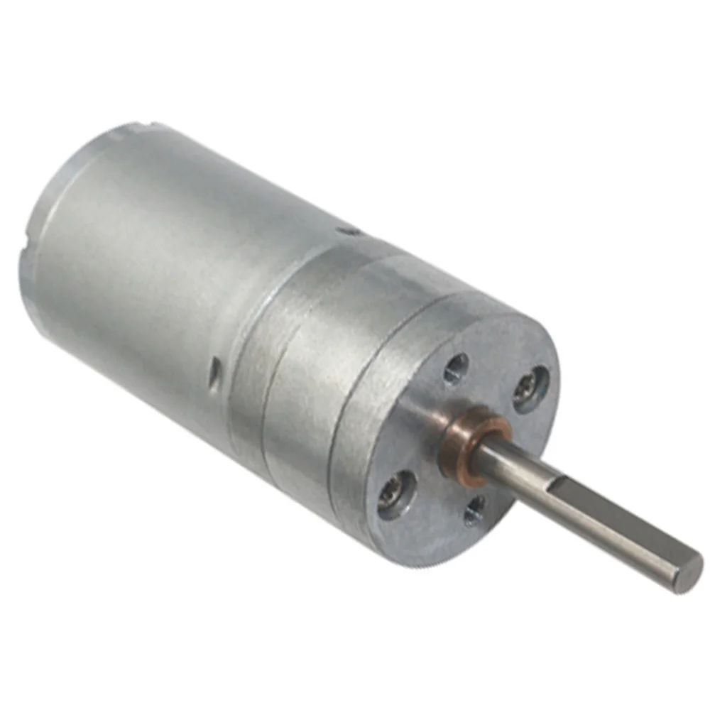 Micro DC Gear Motor 6V 12V 24V Shaft Length 25MM Low Speed 12 To 1360RPM Adjustable Speed Reversed For DIY Micro Smart Device
Micro DC Gear Motor 6V 12V 24V Shaft Length 25MM Low Speed 12 To 1360RPM Adjustable Speed Reversed For DIY Micro Smart Device