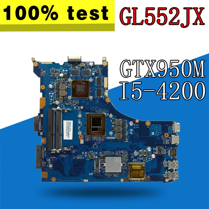 GL552JX материнская плата для ноутбука For Asus ROG GL552J ZX50J mianboard i5-4200HQ GTX950M/2 GB Vidoe карта |