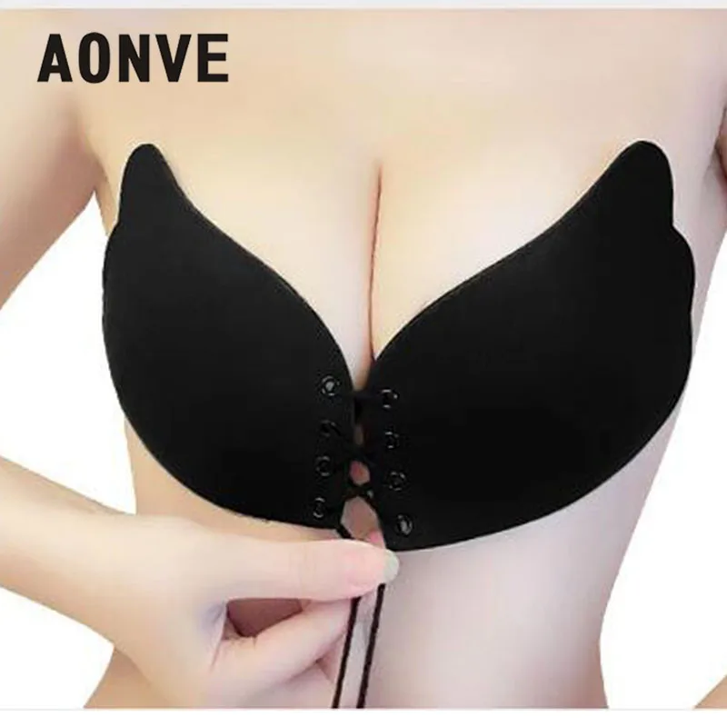 Aonve Adhesive Brassiere Invisible Bras Women Silicone Bralette Strapless Backless Brasier Mujer Ladies A-F Cup Sutyen
Aonve Adhesive Brassiere Invisible Bras Women Silicone Bralette Strapless Backless Brasier Mujer Ladies A-F Cup Sutyen