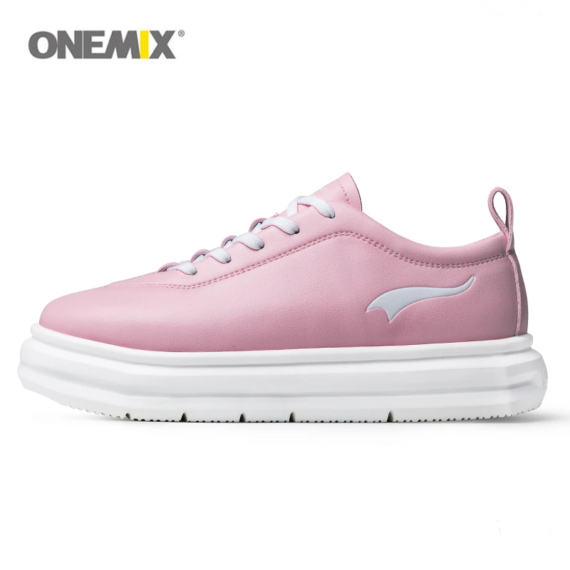 Женская спортивная обувь Onemix для девочек уличная из микроткани кожаные легкие