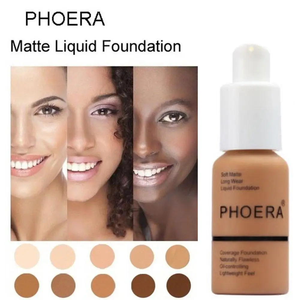 30ml Foundation Makeup Full Coverage Brighten long-lasting Moisturizing Liquid Foundation Base Maquiagem
30ml Foundation Makeup Full Coverage Brighten long-lasting Moisturizing Liquid Foundation Base Maquiagem