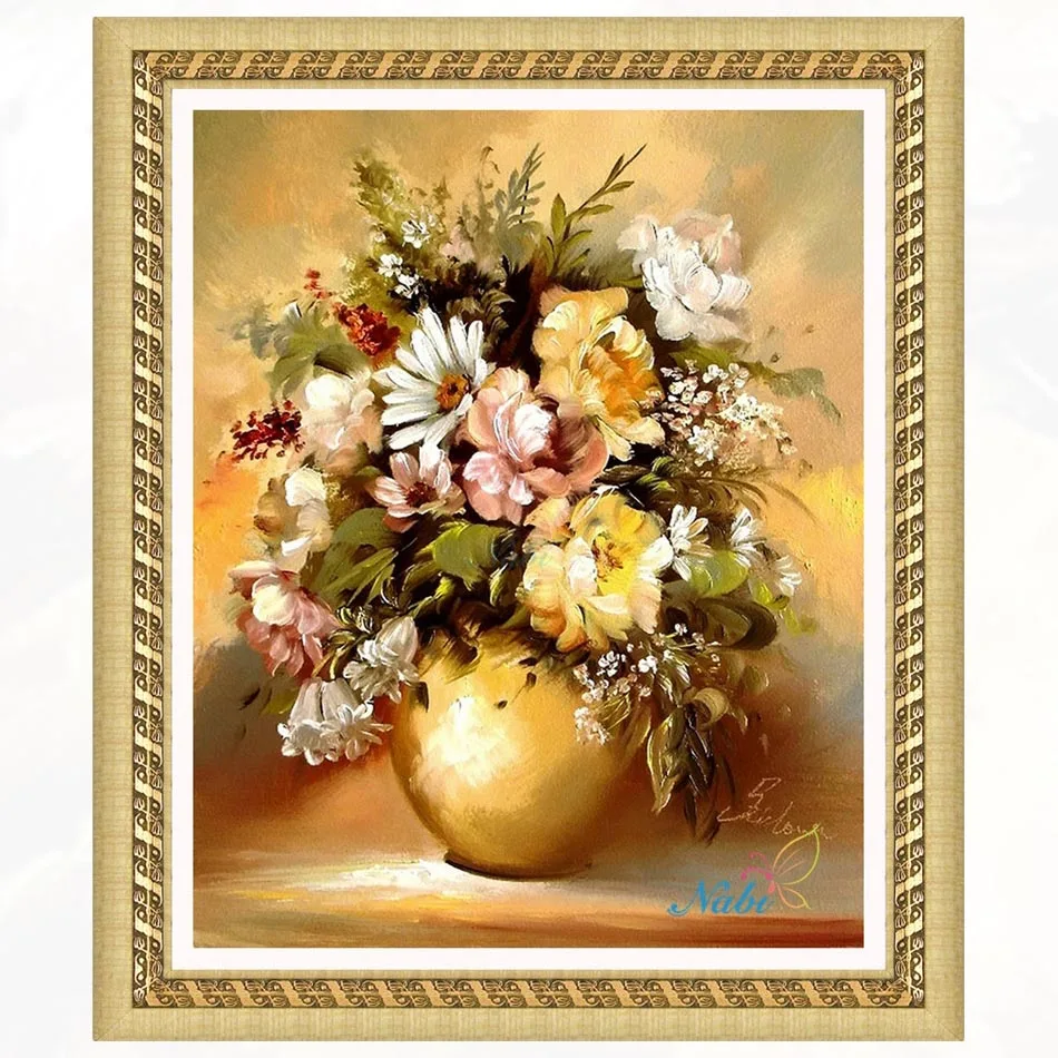 Vase flower Round diamond mosaic painting diamond embroidery cross stitch - 5d diy full rhinestones beadwork kits 3011R
Vase flower Round diamond mosaic painting diamond embroidery cross stitch - 5d diy full rhinestones beadwork kits 3011R
