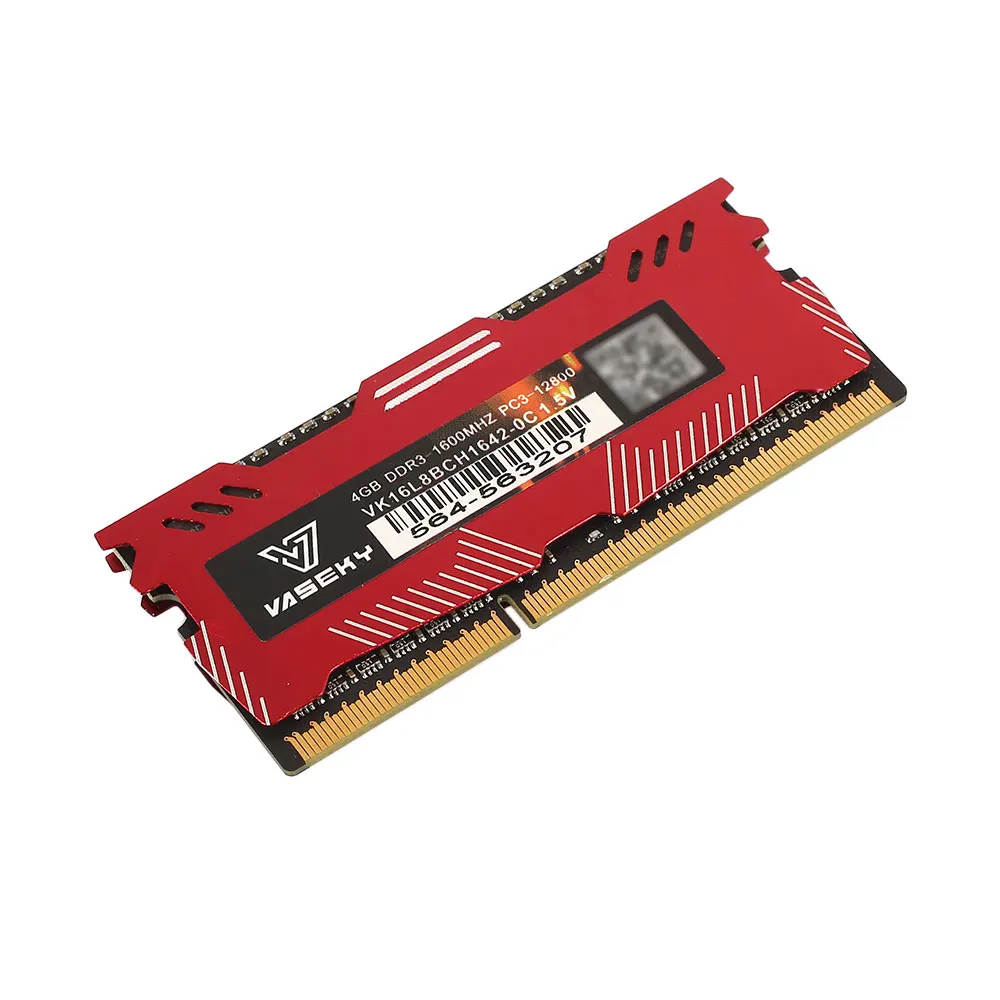 Vaseky DDR3 4GB Memory1600MHz 204pin 1.5V Laptop Ram Memory Computer High Speed For Improve Game Player Experience Fluency
Vaseky DDR3 4GB Memory1600MHz 204pin 1.5V Laptop Ram Memory Computer High Speed For Improve Game Player Experience Fluency