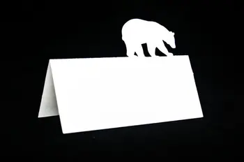 Bear Sillouette Wedding Escort place Cards, Tented seating table number card Placecardpc001 
Bear Sillouette Wedding Escort place Cards, Tented seating table number card Placecardpc001