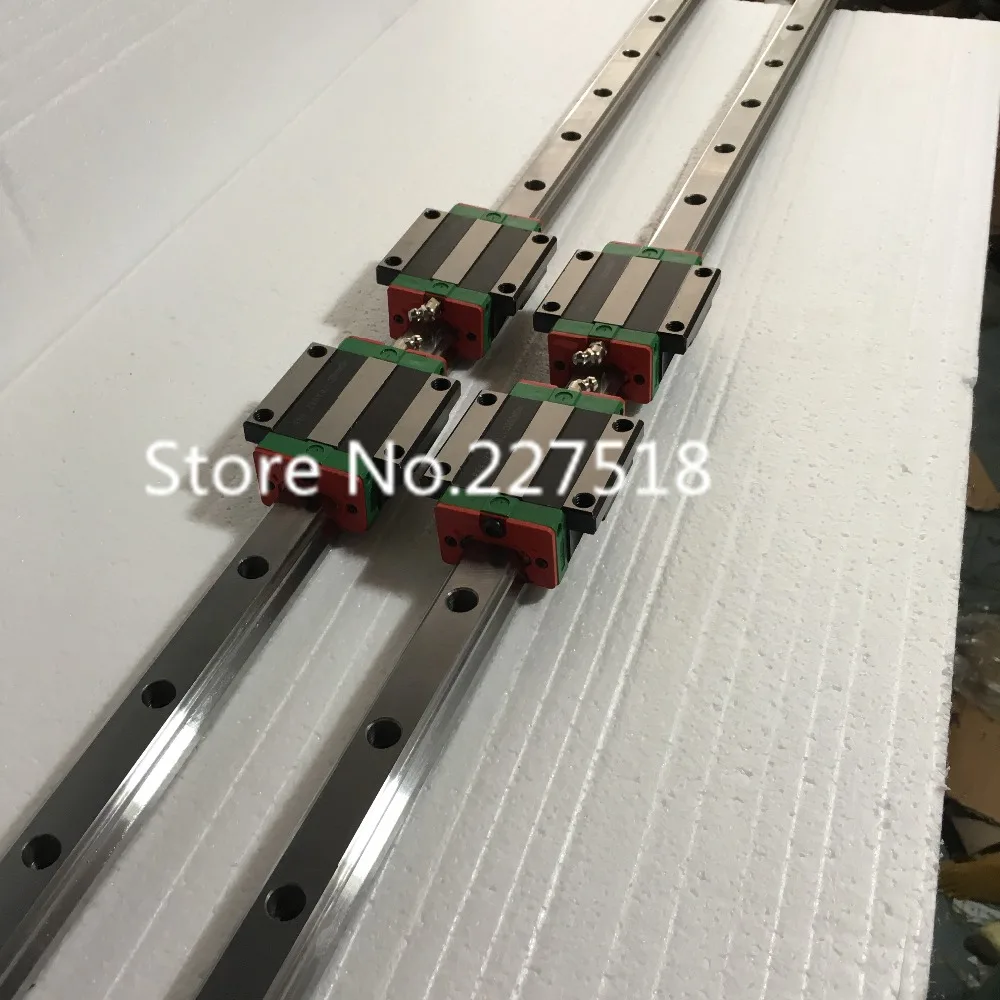2pcs HGR20 Linear Guide Rail L900mm rail +1pcs HGR20 1300mm +3pcs carriage Block HGW20CC blocks for cnc router
2pcs HGR20 Linear Guide Rail L900mm rail +1pcs HGR20 1300mm +3pcs carriage Block HGW20CC blocks for cnc router