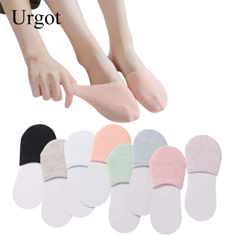 Urgot 5 Pairs Summer Semi Palms Boat Socks Cotton Solid High-heeled Shoes Invisible Women Socks Breathable Casual Ladies Funny
Urgot 5 Pairs Summer Semi Palms Boat Socks Cotton Solid High-heeled Shoes Invisible Women Socks Breathable Casual Ladies Funny