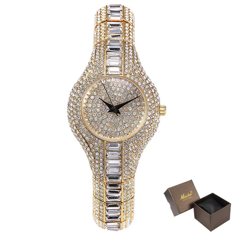Austria Crystal Women Watches Luxury Ladies Gold Watch Shockproof Waterproof Small Women's Watch For Female Clock
Austria Crystal Women Watches Luxury Ladies Gold Watch Shockproof Waterproof Small Women's Watch For Female Clock
