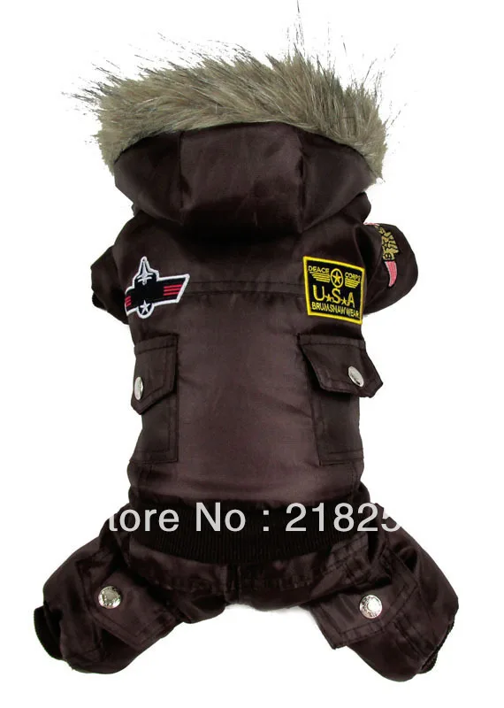 Wholesale Brown New Coming Thick Warm Air Man Style Pet Dogs Winter Coat Free Shipping By china post 2013 new clothing for dog
Wholesale Brown New Coming Thick Warm Air Man Style Pet Dogs Winter Coat Free Shipping By china post 2013 new clothing for dog