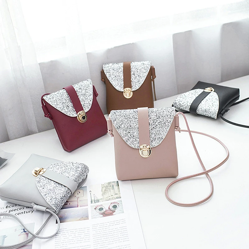 Women Handbag Small Bling Bling Shoulder Bag lady's Mini Cute Solid Color Glossy Cover Opening Bag Cross Body Mobile Purse
Women Handbag Small Bling Bling Shoulder Bag lady's Mini Cute Solid Color Glossy Cover Opening Bag Cross Body Mobile Purse