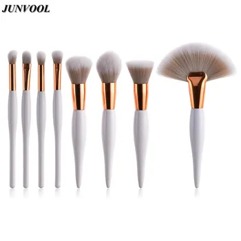 8Pcs White Wood Handle Makeup Brushes Set Base Foundation Pincel Maquillaje Fan Eyeshadow Blending Cosmetics Make Up Brush
8Pcs White Wood Handle Makeup Brushes Set Base Foundation Pincel Maquillaje Fan Eyeshadow Blending Cosmetics Make Up Brush