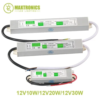 Led driver waterproof IP67 AC/DC 220V to 12V Power Supply Lighting Transformer Switch Aluminum 10W 20W 30W for led strip Lights
Led driver waterproof IP67 AC/DC 220V to 12V Power Supply Lighting Transformer Switch Aluminum 10W 20W 30W for led strip Lights