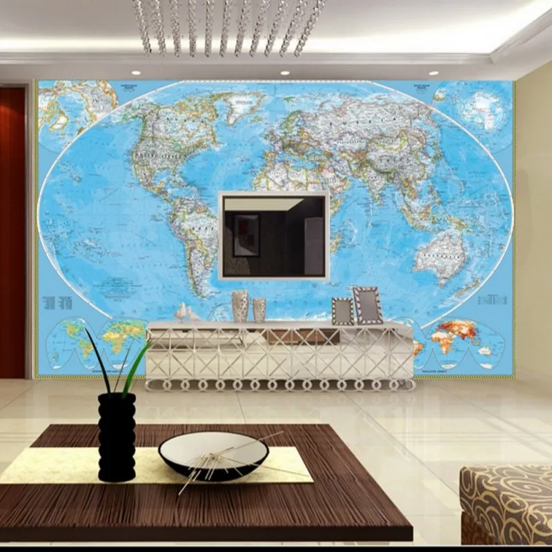 3D photo wallpaper children room large mural TV background wallpaper English world map wallpaper mural
3D photo wallpaper children room large mural TV background wallpaper English world map wallpaper mural