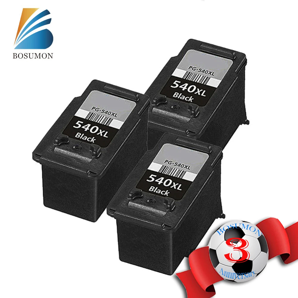 BOSUMON PG540 Ink cartridge For Canon pg 540 For Canon Pixma MG4250 MX375 MX395 MX435 MX455 MX515 MX525 Ink printer 3 Pcs PG540
BOSUMON PG540 Ink cartridge For Canon pg 540 For Canon Pixma MG4250 MX375 MX395 MX435 MX455 MX515 MX525 Ink printer 3 Pcs PG540
