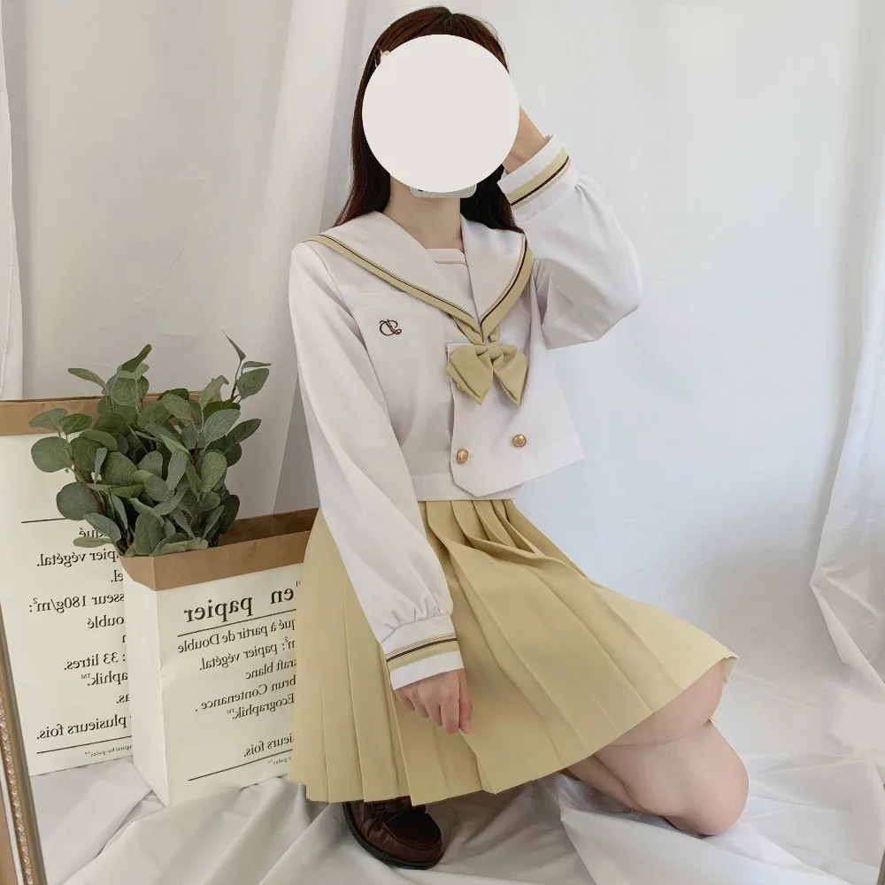 2018 autumn new female students campus uniforms Japanese long-sleeved sweet style JK uniform sailor suit
2018 autumn new female students campus uniforms Japanese long-sleeved sweet style JK uniform sailor suit