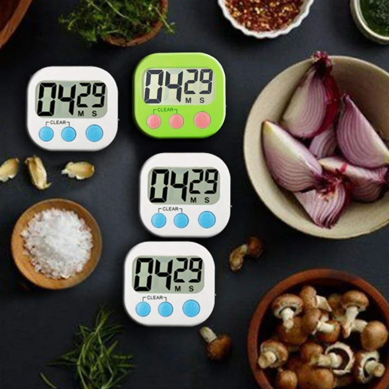 Kitchen Timer Practical Alarm Kitchen With Cooking Timer Digital Magnetic Large Lcd Stand Countdown Screen
Kitchen Timer Practical Alarm Kitchen With Cooking Timer Digital Magnetic Large Lcd Stand Countdown Screen