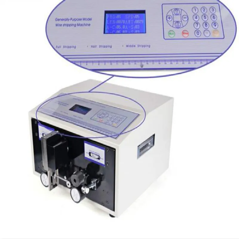 Computer automatic wire stripping machine /wire cutting machine / skinning cutting wire machine
Computer automatic wire stripping machine /wire cutting machine / skinning cutting wire machine