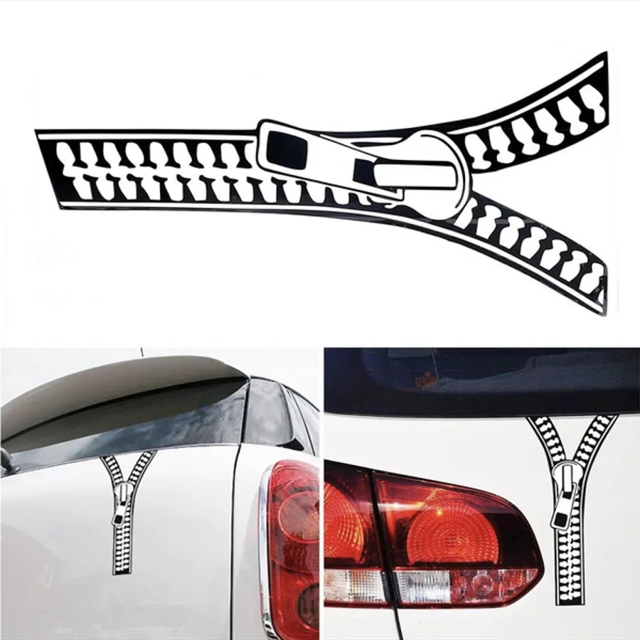 Car styling funny clothes zipper Car vinyl Stickers decal for opel ford toyota vw bmw opel lada auto accessories
Car styling funny clothes zipper Car vinyl Stickers decal for opel ford toyota vw bmw opel lada auto accessories