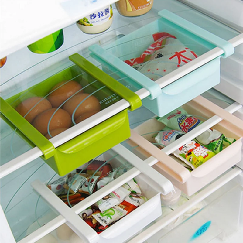 DOGGYZSTYLE Kitchen Refrigerator Storage Box Food Fresh Spacer Layer Storage Rack Drawer Sort Kitchen Hanging Accessories
DOGGYZSTYLE Kitchen Refrigerator Storage Box Food Fresh Spacer Layer Storage Rack Drawer Sort Kitchen Hanging Accessories