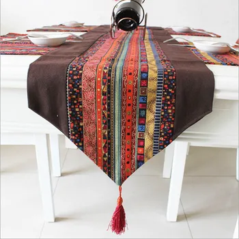 Fashion Cotton Linen Table Covers Double-cloth Splicing Printed Table Runners Wedding Kitchen Study Home Decor Party Supplie
Fashion Cotton Linen Table Covers Double-cloth Splicing Printed Table Runners Wedding Kitchen Study Home Decor Party Supplie