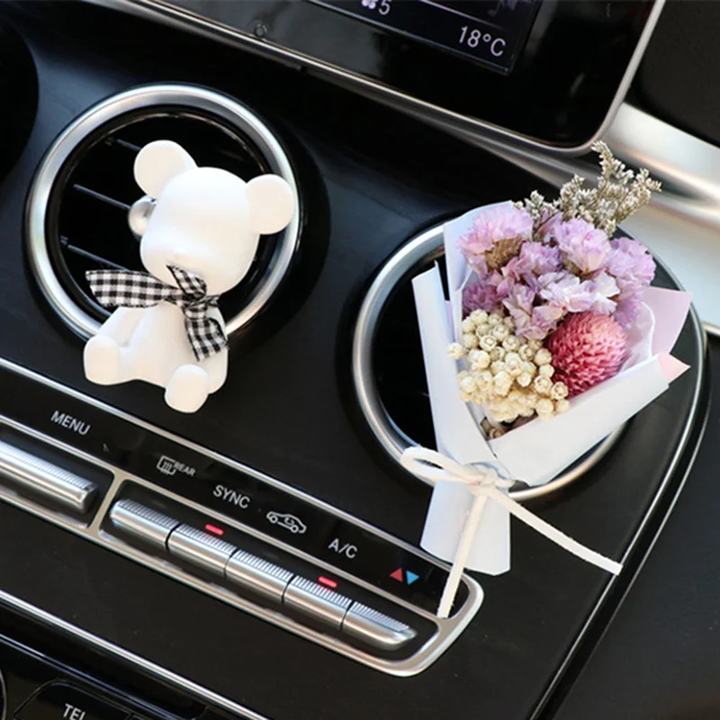 Inner Car Air Vent Diffuser Clip Lovely Little Bear Figure Ornament Absorbable Esential Oil Gypsum Home Creative Decor
Inner Car Air Vent Diffuser Clip Lovely Little Bear Figure Ornament Absorbable Esential Oil Gypsum Home Creative Decor