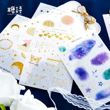 Golden Starry sky Color geometric Diy Diary Stickers Scrapbooking Decorative Sticker Pack Stationery Office School Supply
Golden Starry sky Color geometric Diy Diary Stickers Scrapbooking Decorative Sticker Pack Stationery Office School Supply