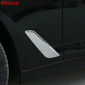 Bbincar ABS Chrome Side Body Fender Cover Air Wing Vent Trim 2pcs For BMW 5 Series G30 G31 2017 Car Styling
Bbincar ABS Chrome Side Body Fender Cover Air Wing Vent Trim 2pcs For BMW 5 Series G30 G31 2017 Car Styling