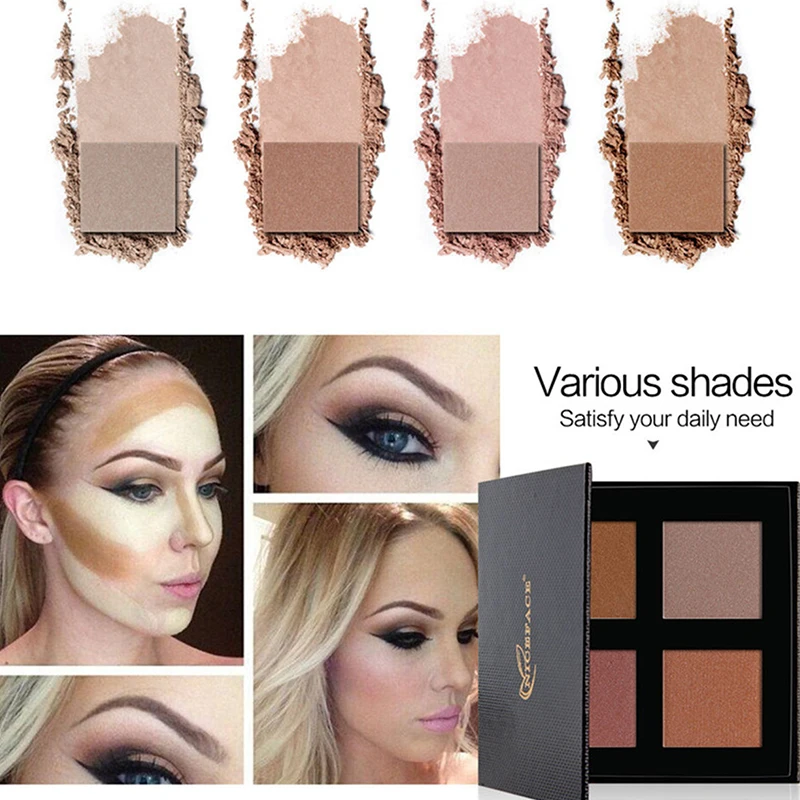 4 Colors Shade Bronzing Matte Shimmer Face Foundation Base Makeup Fix Pressed Powder Palette Concealer Contour Nude Cosmetics
4 Colors Shade Bronzing Matte Shimmer Face Foundation Base Makeup Fix Pressed Powder Palette Concealer Contour Nude Cosmetics