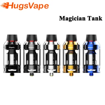 Original HugsVape Magician Mesh Subohm Tank 3ml/5ml Atomizer with Triple Mesh coil 810 drip tip Fit 510 E cigarette Box Mod Vape
Original HugsVape Magician Mesh Subohm Tank 3ml/5ml Atomizer with Triple Mesh coil 810 drip tip Fit 510 E cigarette Box Mod Vape