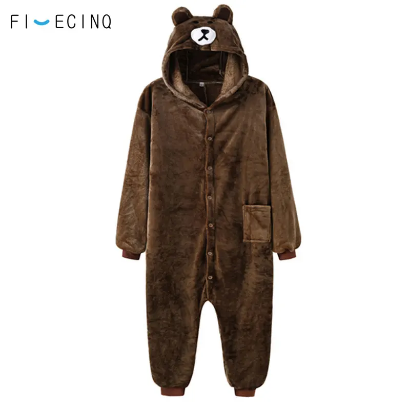 Bear Cosplay Costume Light Brown Animal Kigurumi Fancy Adult Women Men Sleeping Suit Anime Onesie Pajama Halloween Party Overall
Bear Cosplay Costume Light Brown Animal Kigurumi Fancy Adult Women Men Sleeping Suit Anime Onesie Pajama Halloween Party Overall