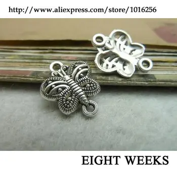 Zinc alloy pendant jewelry accessories diy handmade material charms butterfly double holes 14 * 18 mm
Zinc alloy pendant jewelry accessories diy handmade material charms butterfly double holes 14 * 18 mm