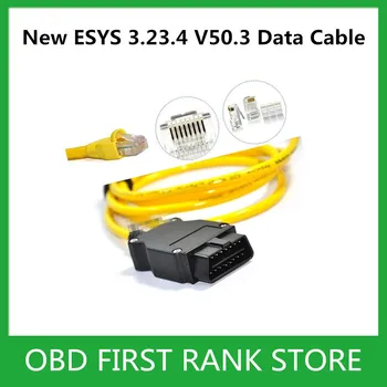 2017 wholesale automotive diagnostic tools to connect the cable ESYS 3.23.4 V50.3 Data Cable For bmw ENET Ethernet to OBD2 cable
2017 wholesale automotive diagnostic tools to connect the cable ESYS 3.23.4 V50.3 Data Cable For bmw ENET Ethernet to OBD2 cable