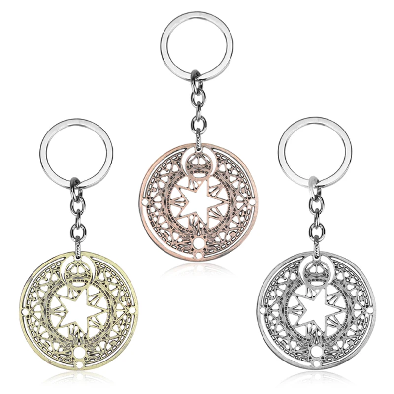 Designer Card Captor Sakura Jewelry Card Keychain Animal Captor Symble Chain Metal Key Ring Holder 3 Colors Anime jewelry
Designer Card Captor Sakura Jewelry Card Keychain Animal Captor Symble Chain Metal Key Ring Holder 3 Colors Anime jewelry