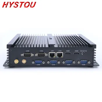 Hystou Fanless Industrial Mini PC i7 4500U i5 4200U i3 4010U 2*Intel Gigabit NICS 6*RS232 COM Port Mini Computer 300M Wifi 
Hystou Fanless Industrial Mini PC i7 4500U i5 4200U i3 4010U 2*Intel Gigabit NICS 6*RS232 COM Port Mini Computer 300M Wifi
