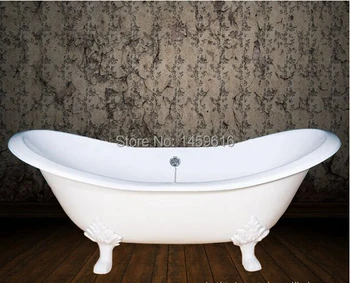 60" Cast Iron Slipper Clawfoot Tub CUPC Certificate Freestanding Enamel Bathtub W7003
60" Cast Iron Slipper Clawfoot Tub CUPC Certificate Freestanding Enamel Bathtub W7003