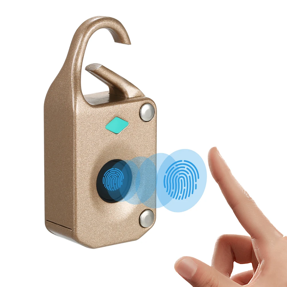 Rechargeable Luggage Lock Fingerprint Recording Security Padlock Rechargeable Door Lock Fingerprint Smart Padlock
Rechargeable Luggage Lock Fingerprint Recording Security Padlock Rechargeable Door Lock Fingerprint Smart Padlock