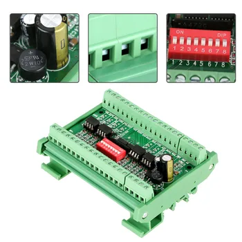 Level Voltage Converter 8-Channel NPN/PNP to NPN 5V/24V-D SquareWave Signal Conversion Module Level Converter 10MHZ
Level Voltage Converter 8-Channel NPN/PNP to NPN 5V/24V-D SquareWave Signal Conversion Module Level Converter 10MHZ