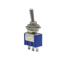 20Pcs 50pcs OFF-ON MTS-103 3Pin 3 Position Mini Latching Toggle Switch SPDT AC 6A/125V 3A/250V copper feet MTS103
20Pcs 50pcs OFF-ON MTS-103 3Pin 3 Position Mini Latching Toggle Switch SPDT AC 6A/125V 3A/250V copper feet MTS103