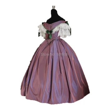 Tailored!18th Century French Duchess Civil war Theater Southern Belle DRESS Tartan Victorian Reenactment dresses HL-258
Tailored!18th Century French Duchess Civil war Theater Southern Belle DRESS Tartan Victorian Reenactment dresses HL-258