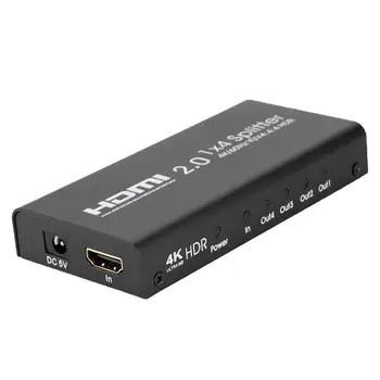 HDMI 2.0 1x4 Distributor Amplifier Splitter Box for DTS-HD/Dolby-trueHD/LPCM7.1/DTS/DOLBY-AC3/D
HDMI 2.0 1x4 Distributor Amplifier Splitter Box for DTS-HD/Dolby-trueHD/LPCM7.1/DTS/DOLBY-AC3/D