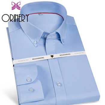 ORINERY 2018 New Fashion Solid Mens Dress Shirt Long Sleeve Button Down Shirt Brand Camisa Social Masculina Wedding Dress
ORINERY 2018 New Fashion Solid Mens Dress Shirt Long Sleeve Button Down Shirt Brand Camisa Social Masculina Wedding Dress