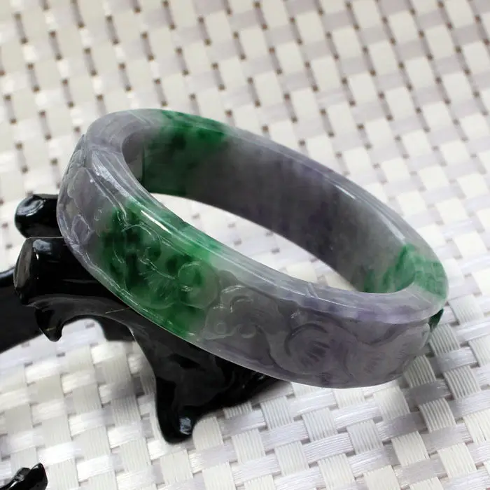 A764 Chinese Hand-carved Emerald Green stoneite stone Gems Bracelet Bangle 59mm 10.20 40
A764 Chinese Hand-carved Emerald Green stoneite stone Gems Bracelet Bangle 59mm 10.20 40