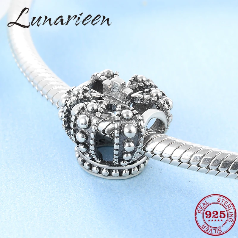 925 Sterling Silver Exquisite Queen Crown bead Fit Original Pandora Charm Bracelet Jewelry making
925 Sterling Silver Exquisite Queen Crown bead Fit Original Pandora Charm Bracelet Jewelry making